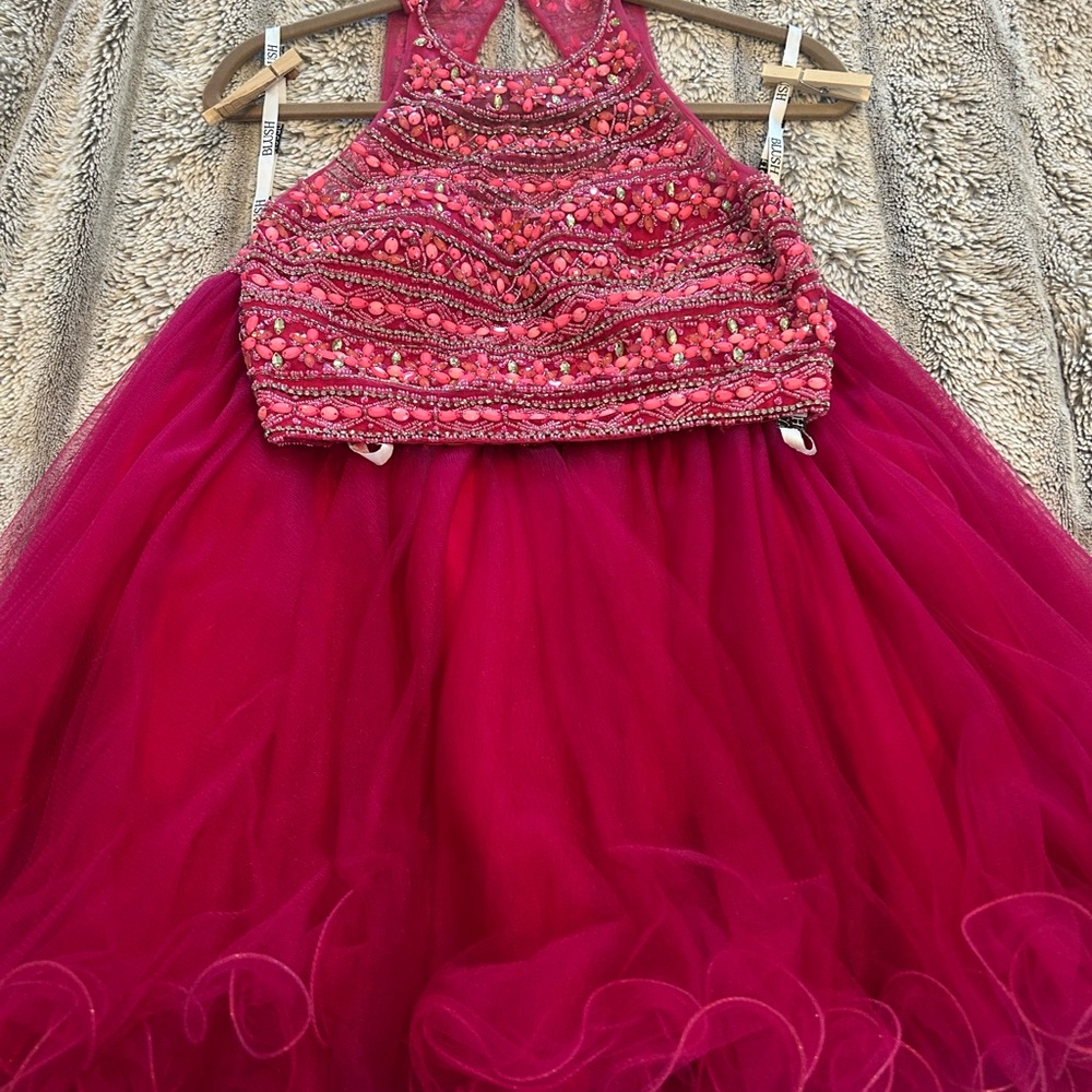 Blush Vibrant Pink Satin Dress